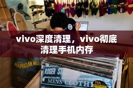 vivo深度清理，vivo彻底清理手机内存