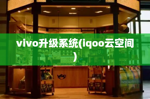 vivo升级系统(iqoo云空间)-第1张图片-星选测评