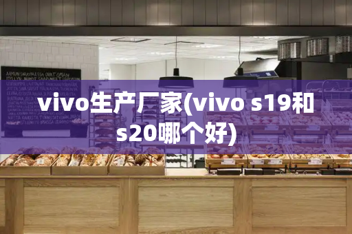 vivo生产厂家(vivo s19和s20哪个好)