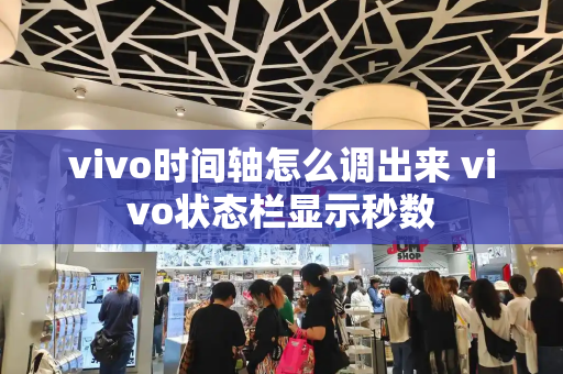 vivo时间轴怎么调出来 vivo状态栏显示秒数