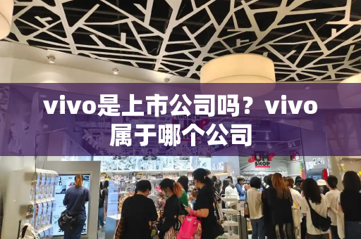 vivo是上市公司吗？vivo属于哪个公司