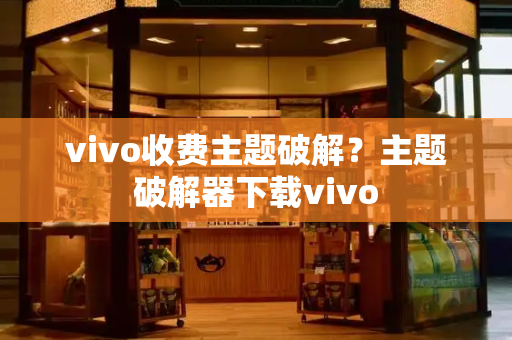 vivo收费主题破解？主题破解器下载vivo