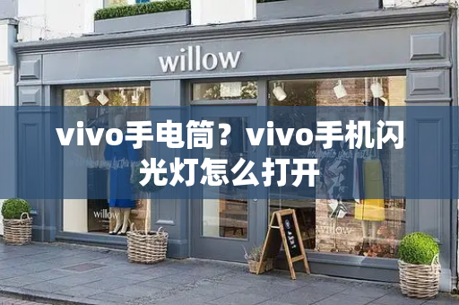vivo手电筒？vivo手机闪光灯怎么打开-第1张图片-星选测评