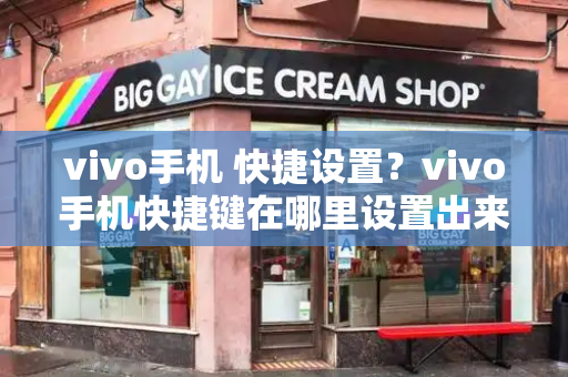 vivo手机 快捷设置？vivo手机快捷键在哪里设置出来-第1张图片-星选测评