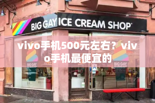 vivo手机500元左右？vivo手机最便宜的-第1张图片-星选测评