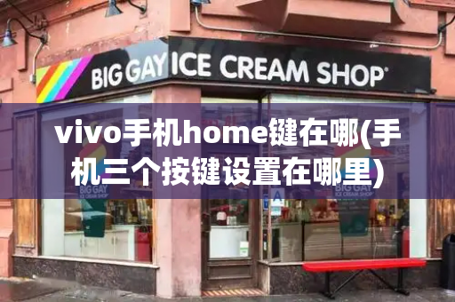 vivo手机home键在哪(手机三个按键设置在哪里)-第1张图片-星选测评