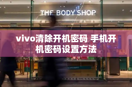 vivo清除开机密码 手机开机密码设置方法-第1张图片-星选测评