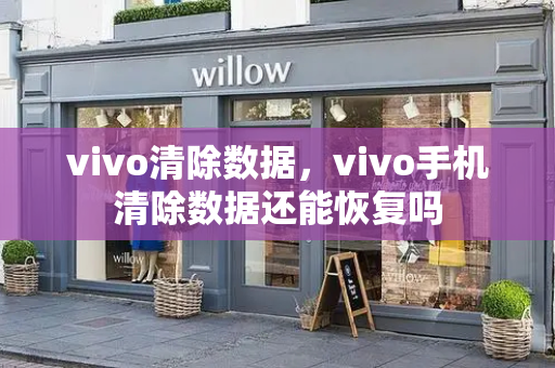 vivo清除数据，vivo手机清除数据还能恢复吗