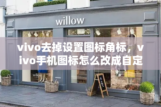 vivo去掉设置图标角标，vivo手机图标怎么改成自定义图标