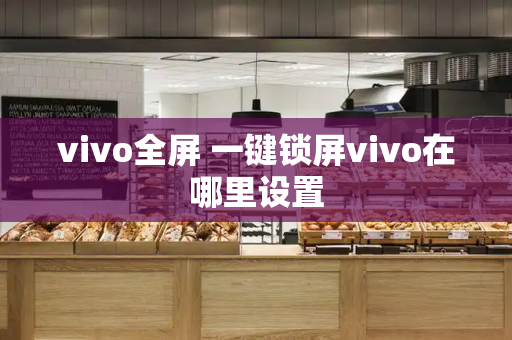 vivo全屏 一键锁屏vivo在哪里设置-第1张图片-星选测评