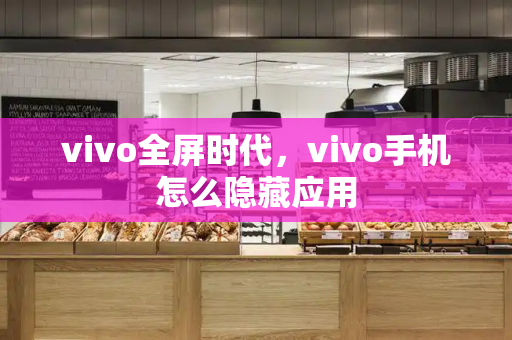 vivo全屏时代，vivo手机怎么隐藏应用-第1张图片-星选测评