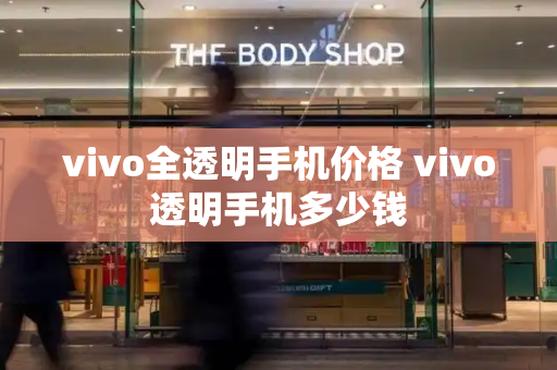 vivo全透明手机价格 vivo透明手机多少钱