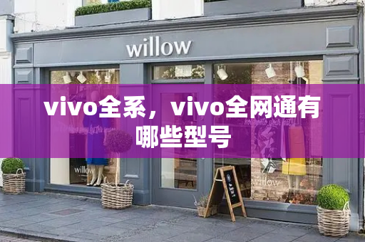 vivo全系，vivo全网通有哪些型号