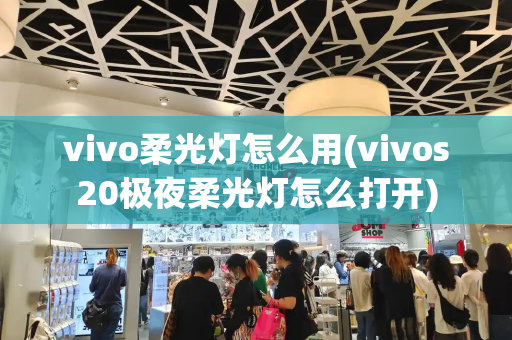 vivo柔光灯怎么用(vivos20极夜柔光灯怎么打开)-第1张图片-星选测评