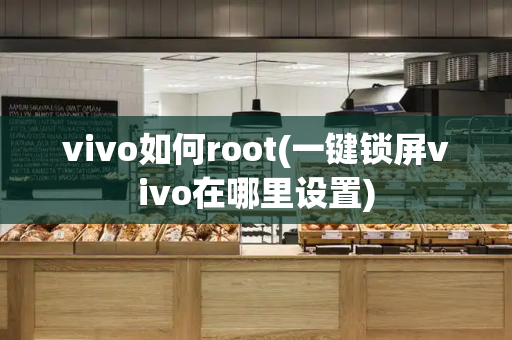vivo如何root(一键锁屏vivo在哪里设置)-第1张图片-星选测评