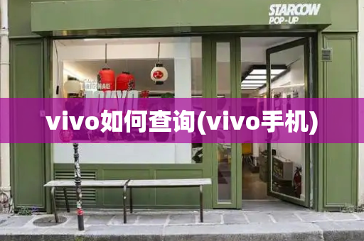 vivo如何查询(vivo手机)