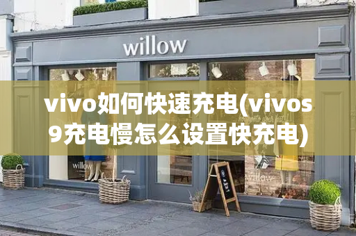 vivo如何快速充电(vivos9充电慢怎么设置快充电)