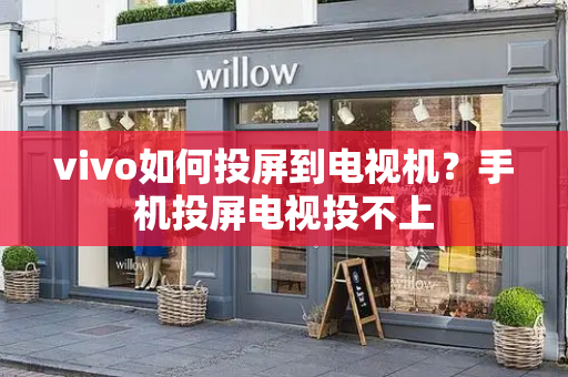 vivo如何投屏到电视机？手机投屏电视投不上