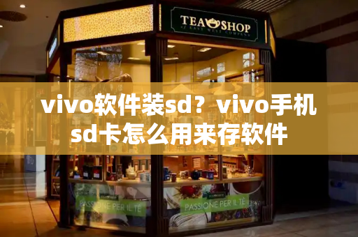 vivo软件装sd？vivo手机sd卡怎么用来存软件