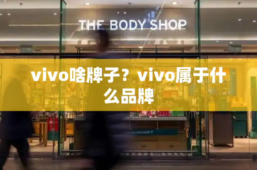 vivo啥牌子？vivo属于什么品牌