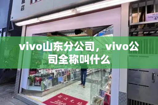 vivo山东分公司，vivo公司全称叫什么