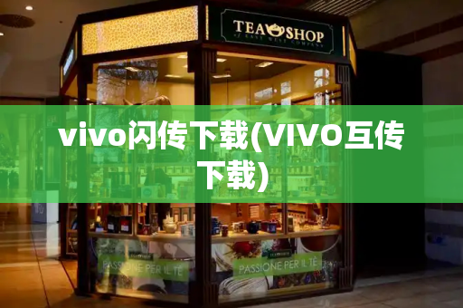 vivo闪传下载(VIVO互传下载)-第1张图片-星选测评