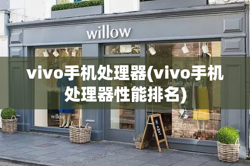 vivo手机处理器(vivo手机处理器性能排名)-第1张图片-星选测评