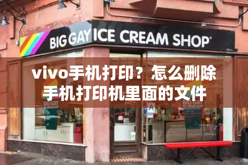 vivo手机打印？怎么删除手机打印机里面的文件