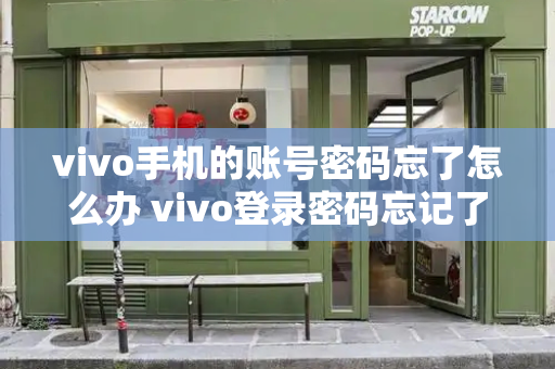 vivo手机的账号密码忘了怎么办 vivo登录密码忘记了怎么解开