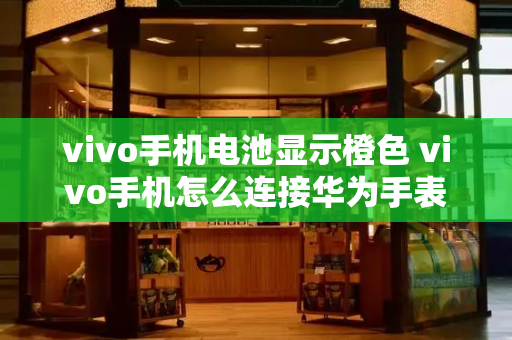 vivo手机电池显示橙色 vivo手机怎么连接华为手表