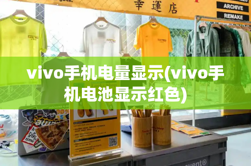 vivo手机电量显示(vivo手机电池显示红色)