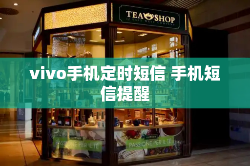 vivo手机定时短信 手机短信提醒