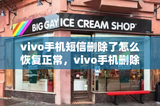 vivo手机短信删除了怎么恢复正常，vivo手机删除的视频怎么恢复