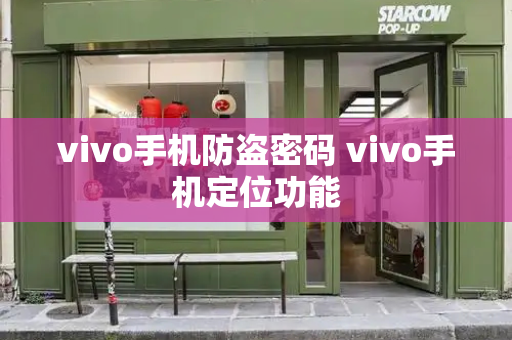 vivo手机防盗密码 vivo手机定位功能