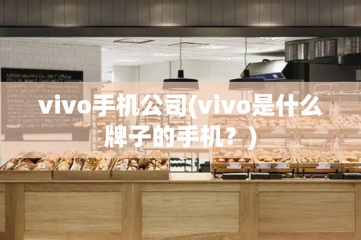vivo手机公司(vivo是什么牌子的手机？)