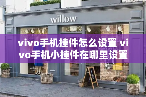 vivo手机挂件怎么设置 vivo手机小挂件在哪里设置