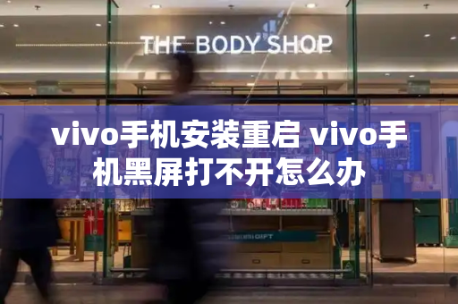 vivo手机安装重启 vivo手机黑屏打不开怎么办-第1张图片-星选测评