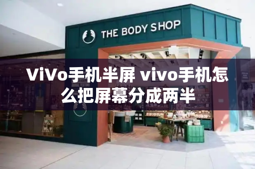 ViVo手机半屏 vivo手机怎么把屏幕分成两半-第1张图片-星选测评