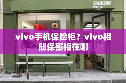 vivo手机保险柜？vivo相册保密柜在哪
