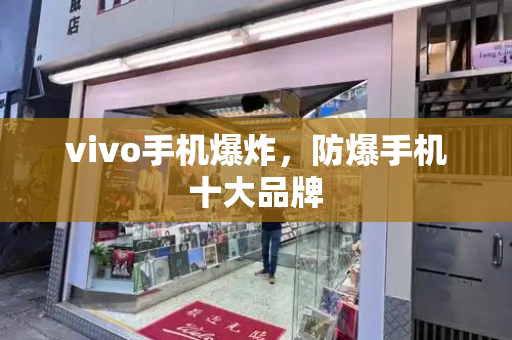 vivo手机爆炸，防爆手机十大品牌-第1张图片-星选测评