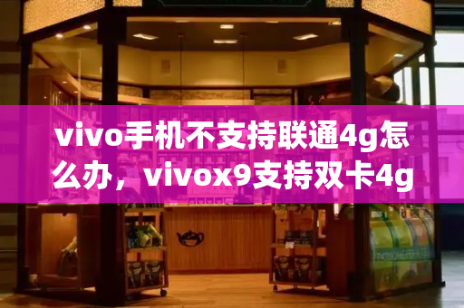 vivo手机不支持联通4g怎么办，vivox9支持双卡4g吗