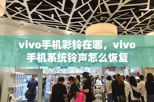 vivo手机彩铃在哪，vivo手机系统铃声怎么恢复-第1张图片-星选测评