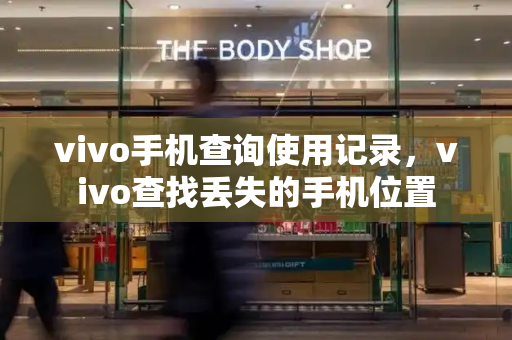 vivo手机查询使用记录，vivo查找丢失的手机位置-第1张图片-星选测评