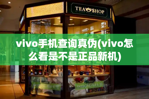 vivo手机查询真伪(vivo怎么看是不是正品新机)