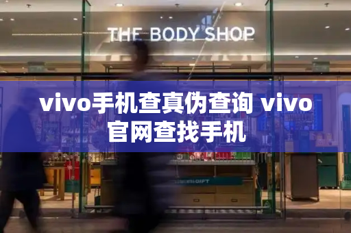 vivo手机查真伪查询 vivo官网查找手机-第1张图片-星选测评