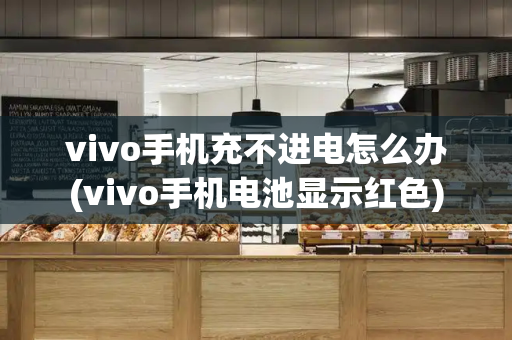 vivo手机充不进电怎么办(vivo手机电池显示红色)