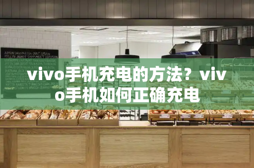 vivo手机充电的方法？vivo手机如何正确充电