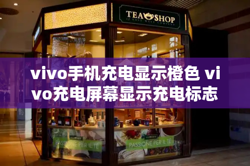 vivo手机充电显示橙色 vivo充电屏幕显示充电标志