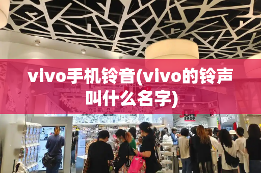 vivo手机铃音(vivo的铃声叫什么名字)