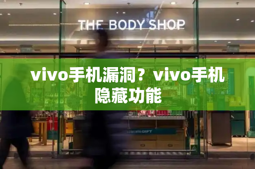 vivo手机漏洞？vivo手机隐藏功能